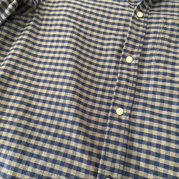 Men’s H&M Green and Blue Plaid Shirt - Picture 2 of 3